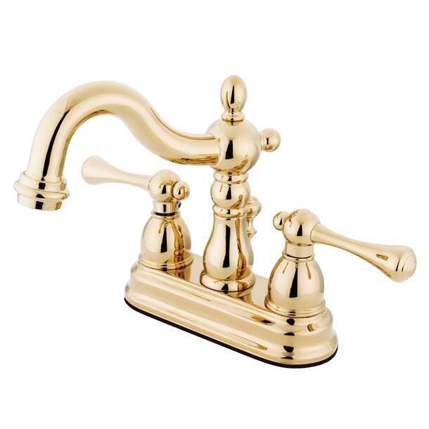 Kingston Brass Heritage Widespread Bathroom Faucet With Drain Assembly   Default Name 